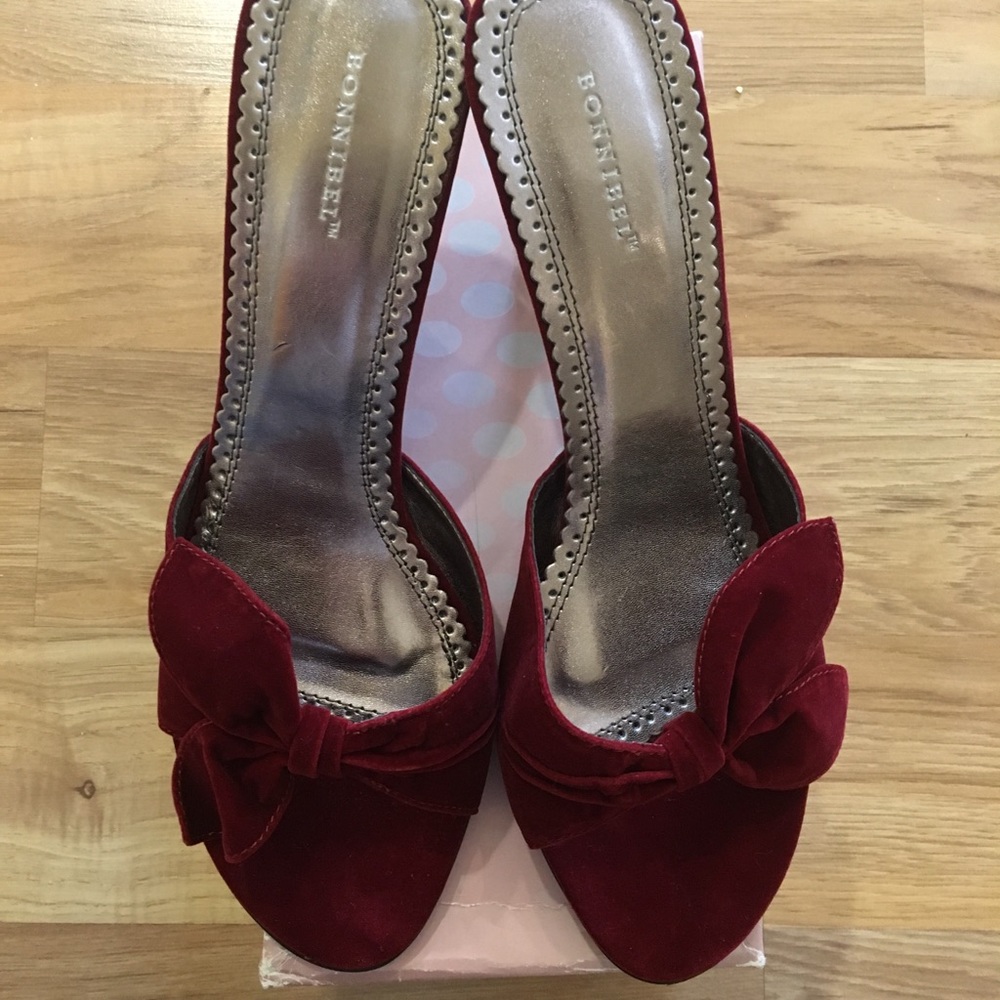 Red Velvet Heels